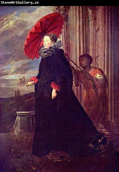 Anthony Van Dyck Portrat der Marchesa Elena Grimaldi, Gattin des Marchese Nicola Cattaneo.